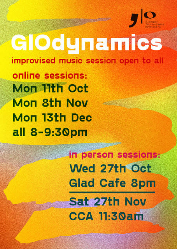 Glasgow GIOdynamics open mic night 27.10.2021