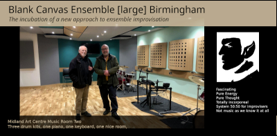 Blank Canvas [large] Ensemble Birmingham we go again September 2026