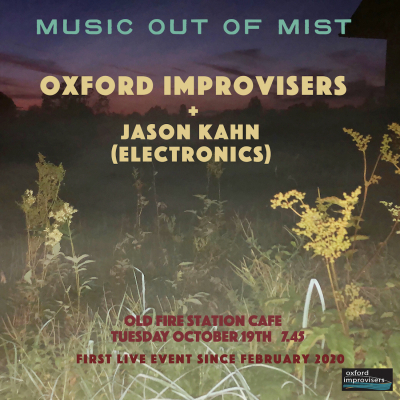 Oxford Jason Kahn 19.10.2021