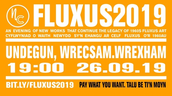 Fluxus2019: Wrexham.Wrecsam 26.09.2019