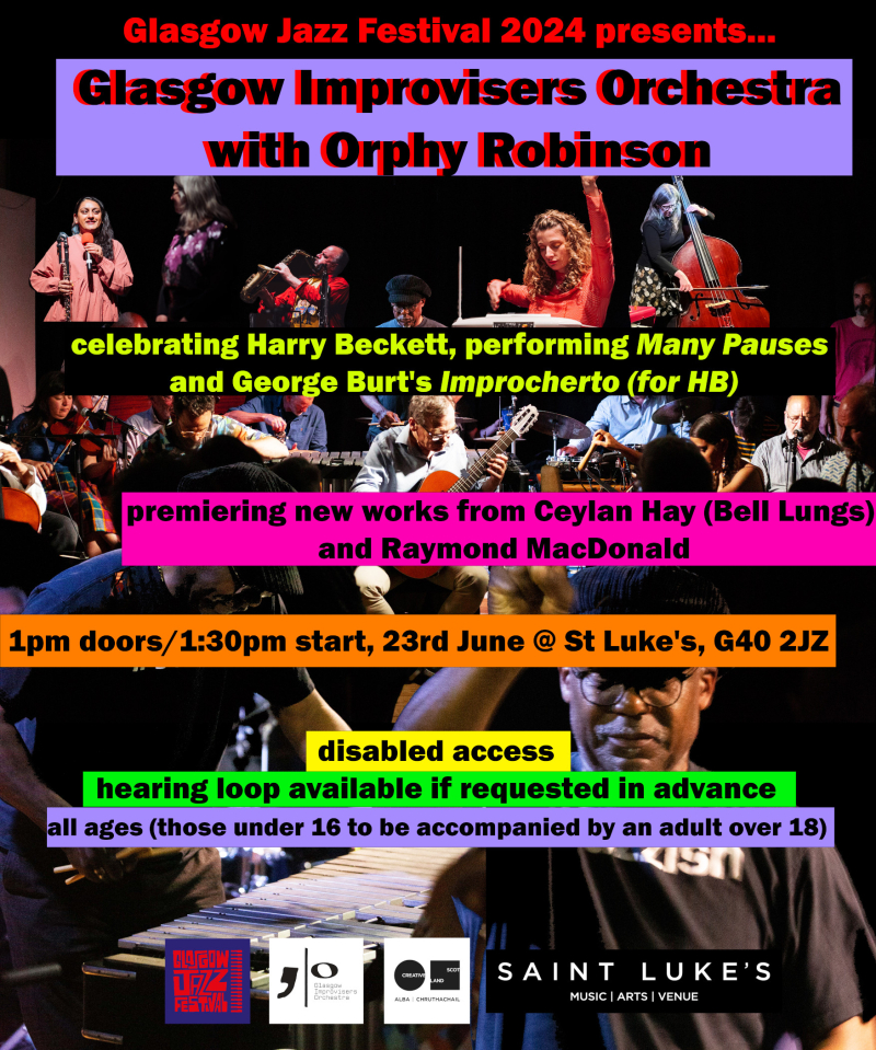 Glasgow Improvisers Orchestra 23.06.2024
