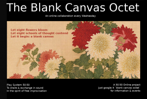 Blank Canvas Octet Live online February 2024