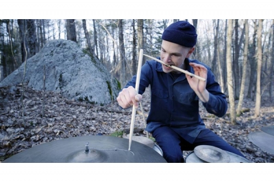 CHRIS CORSANO solo drumset