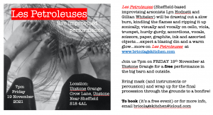 Sheffield:UK Les Petroleuses 19.11.2021