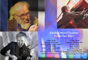 Zabelka/Miura/Casserley European Tour, November 2022