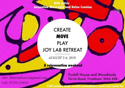 Create, Move, Play: JOY LAB Residential RETREAT August