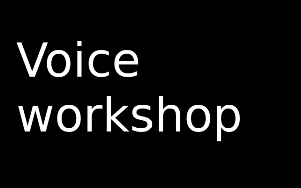 London: improvised musical course, voice