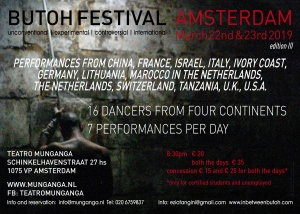 Butoh Festival Amsterdam March 2019