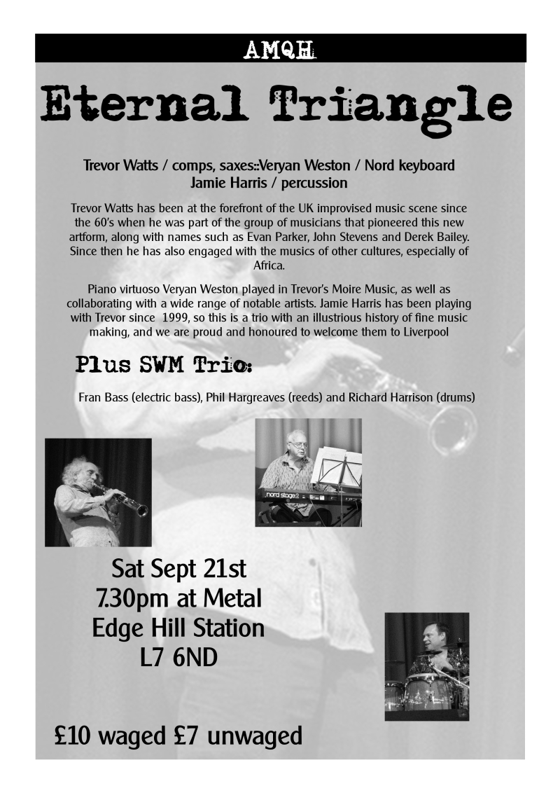 Liverpool: AMQH presents Eternal Triangle 21.09.2024