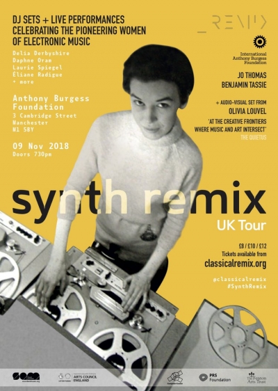 Live performances + DJ sets celebrating the pioneering women of electronic music