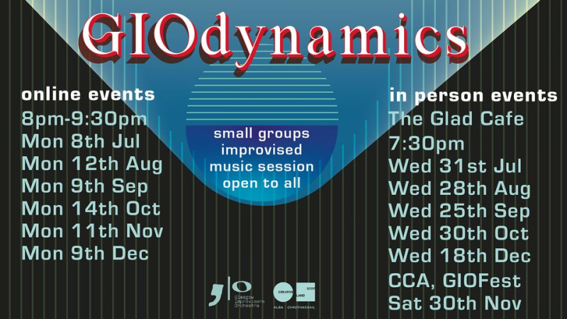 Glasgow GIOdynamics in a room Summer onwards 2024