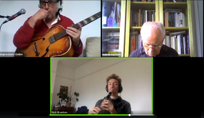 The Listening Room Online open call for a small acts for a small concert of free improvisation Autumn 2020