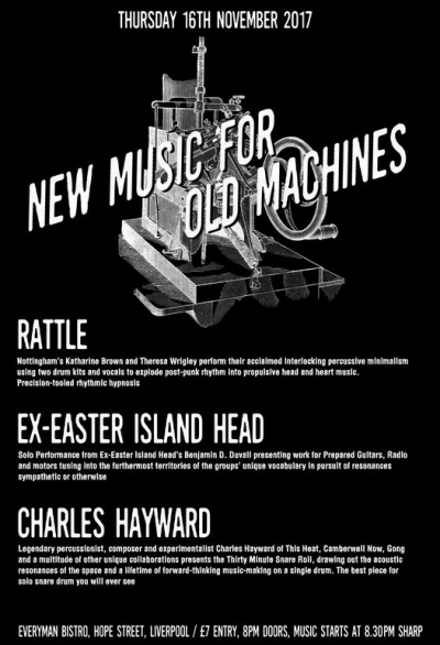 Liverpool New Music for old machines 16 11 2017