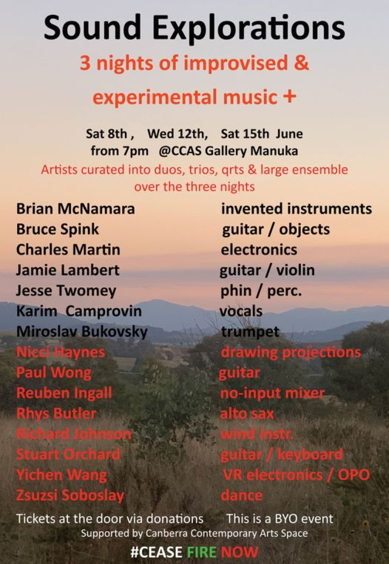 Canberra Sound Explorations June 2024