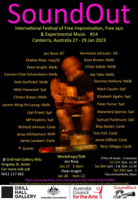 Australia Sound out festival 27-29 01 2023