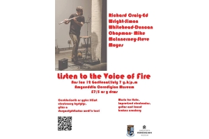Listen to the voice of fire July 18th